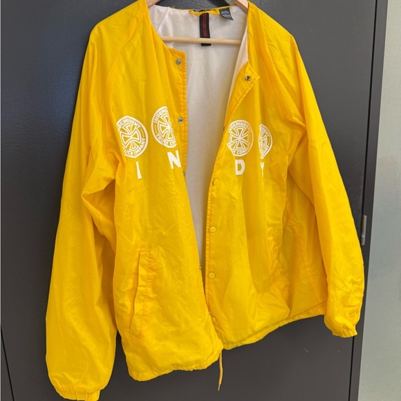 Independent men’s L vintage Y2K skate windbreaker- no collar was removed. GUC - Picture 5 of 15